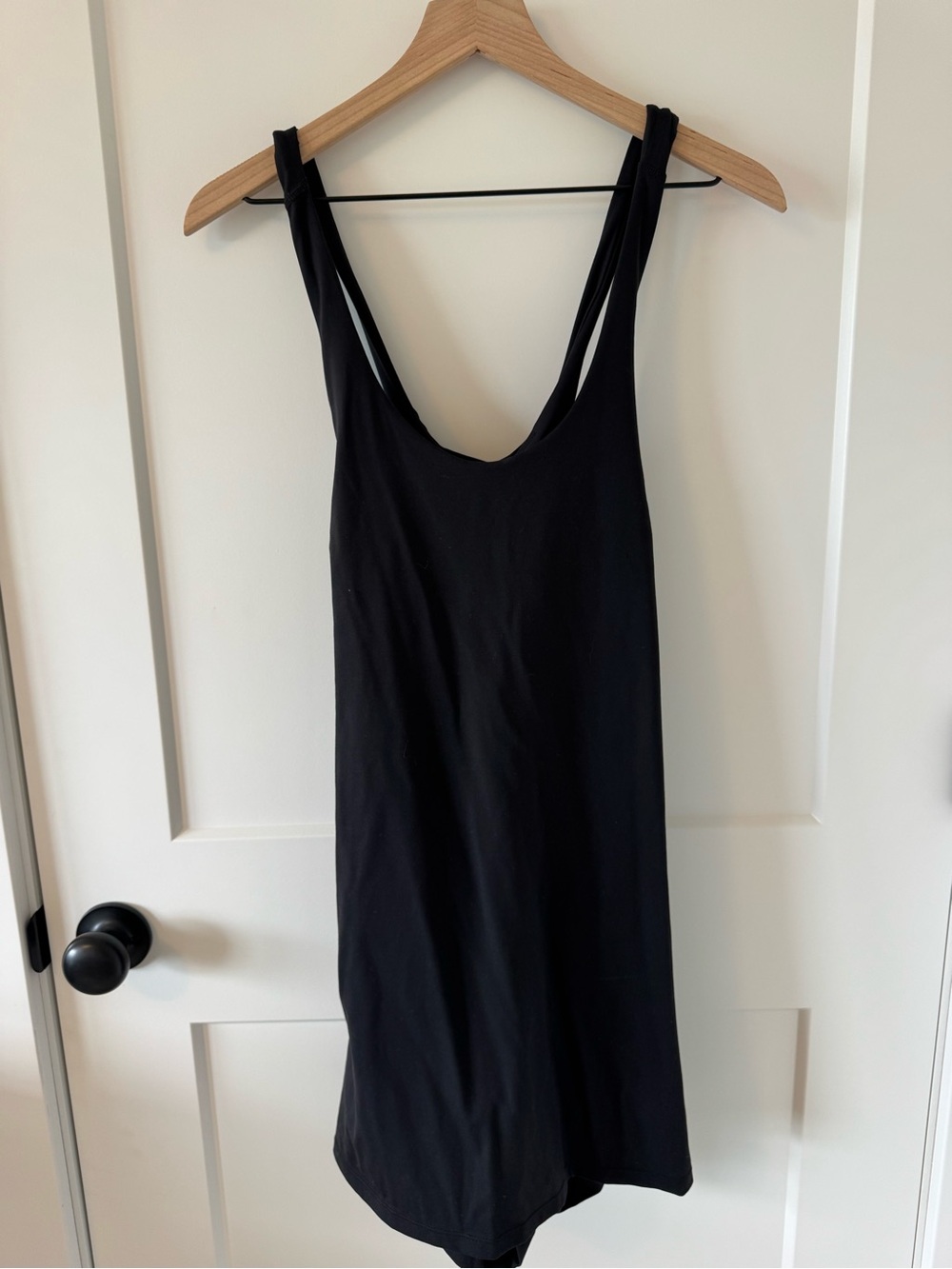 Avia Black Twist Back Athletic Dress Size XL - Picture 2 of 4